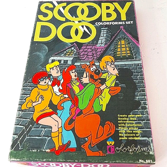 Vintage Other - Vintage 1970's Scooby Doo  Colorforms Set #601 EUC NICE BOX